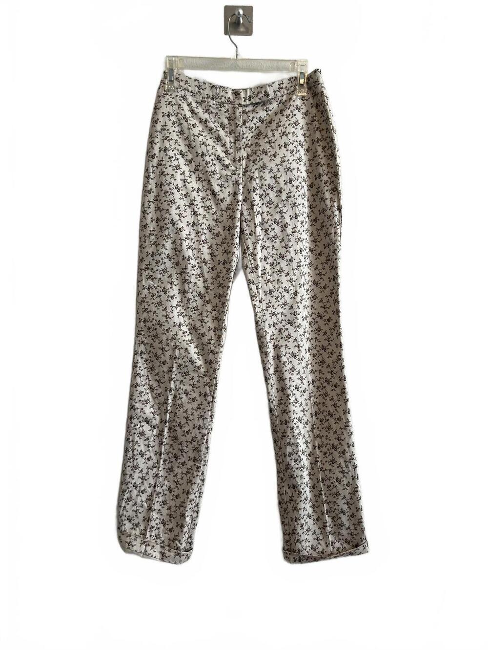 Vintage 2000s Fashion Floral Print Pants